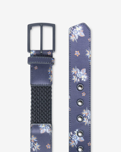 Ocean Flare Canvas Stretch Belt Total Eclipse | Travis Mathew Sale