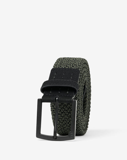 Full Bar Stretch Woven Belt Dark Olive | Travis Mathew Latest