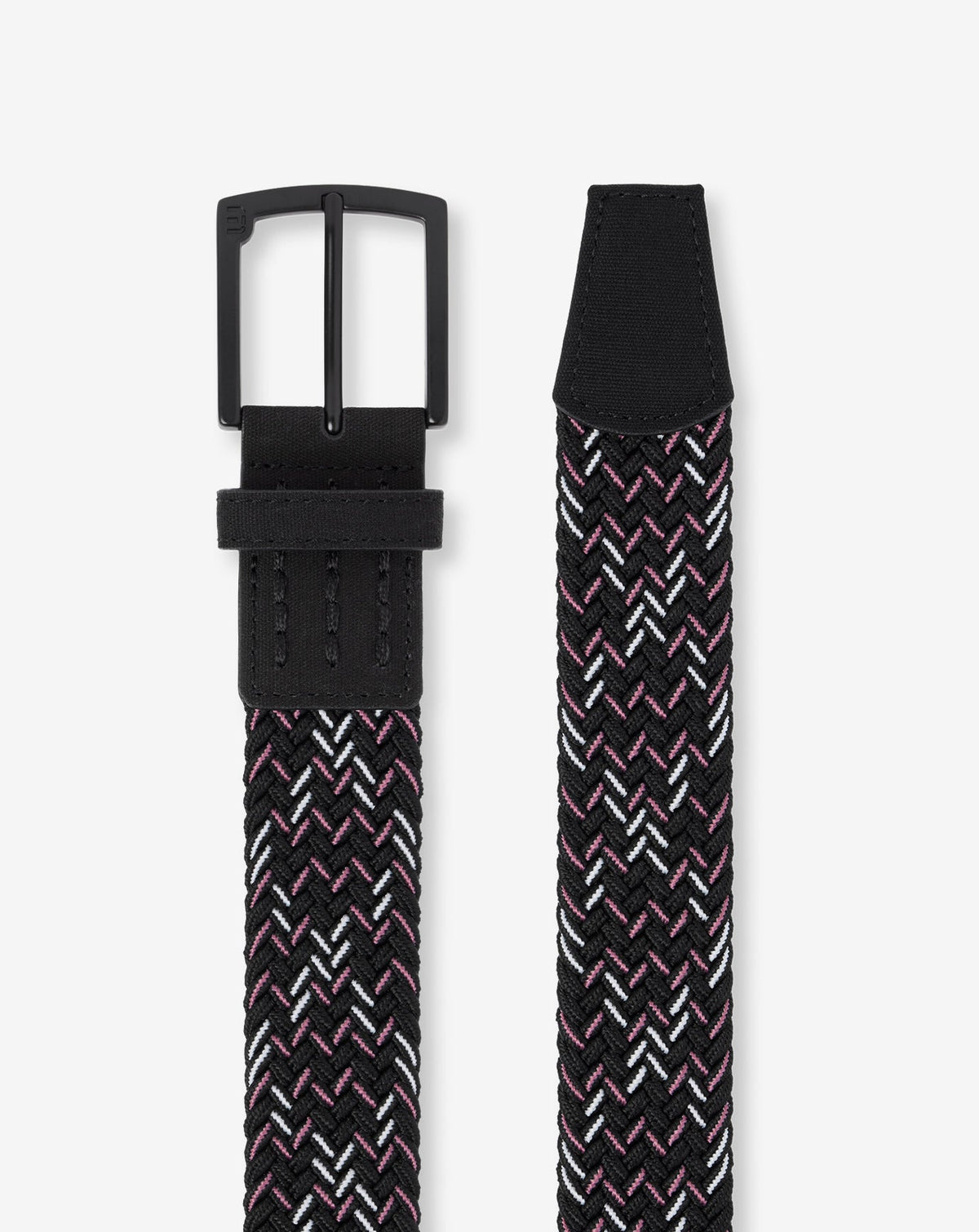 On Sabbatical Stretch Woven Belt Black | Travis Mathew Featured