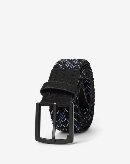Local Flavor Stretch Woven Belt Black | Travis Mathew Popular