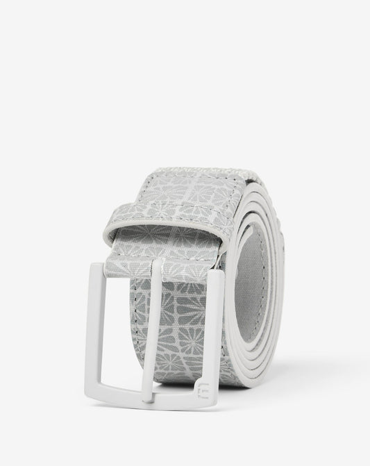 Buried Treasure Hybrid Stretch Belt Micro Chip/White | Travis Mathew Deals