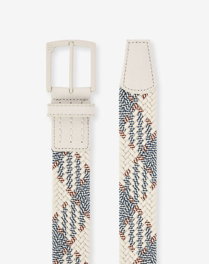 Time Zoned Stretch Woven Belt Birch | Travis Mathew Trusted