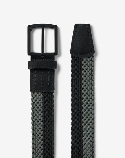 Noon Heat Stretch Woven Belt Dark Olive | Travis Mathew Featured
