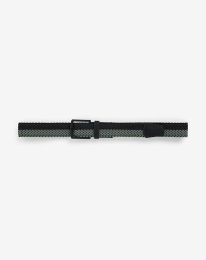 Noon Heat Stretch Woven Belt Dark Olive | Travis Mathew Featured