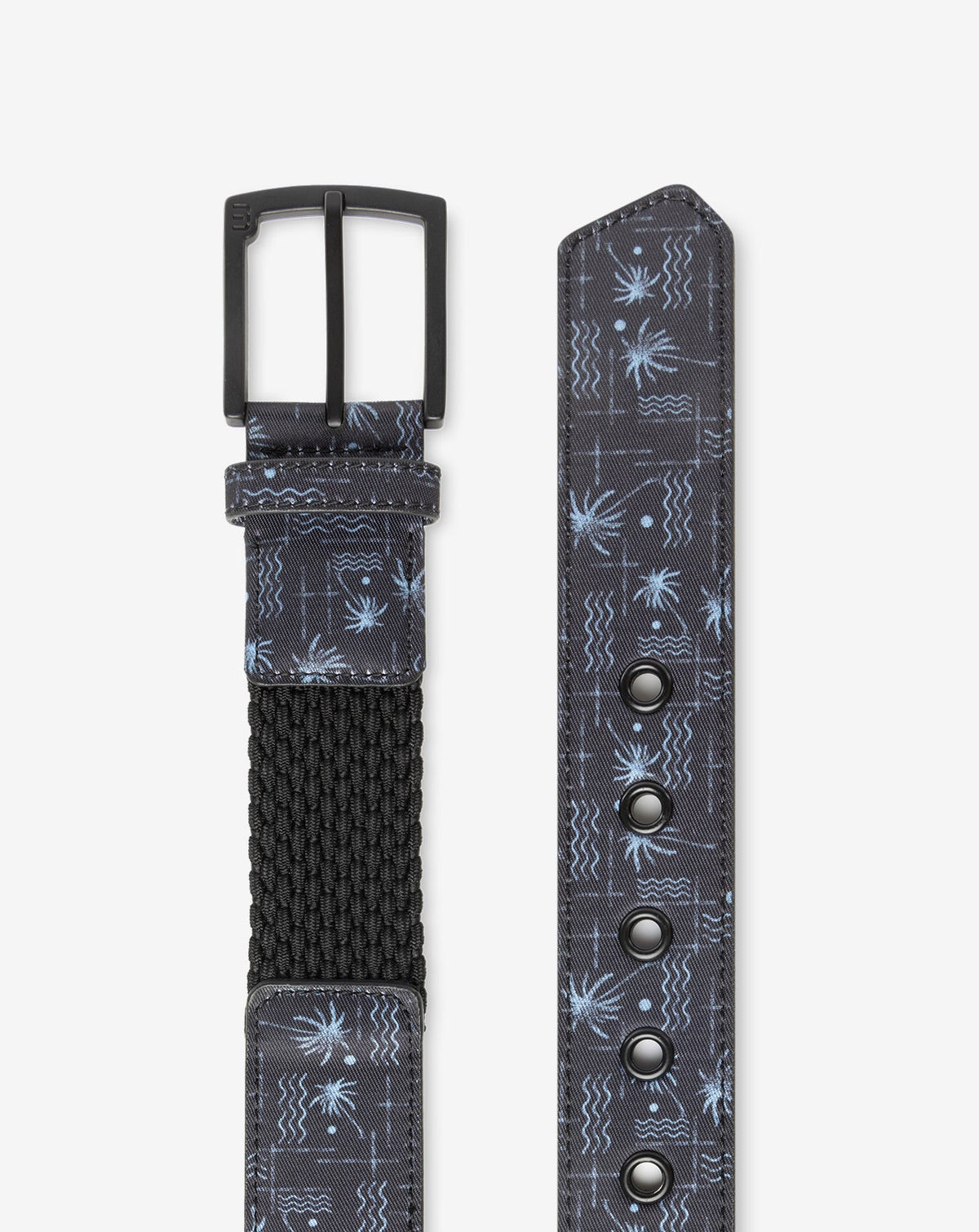 Palmwood Canvas Stretch Belt Black | Travis Mathew Discount