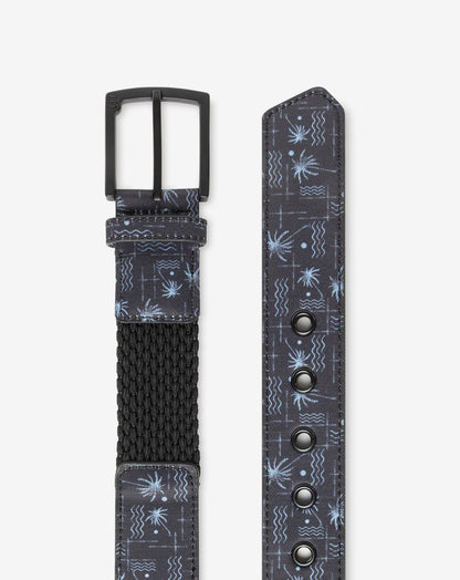 Palmwood Canvas Stretch Belt Black | Travis Mathew Discount