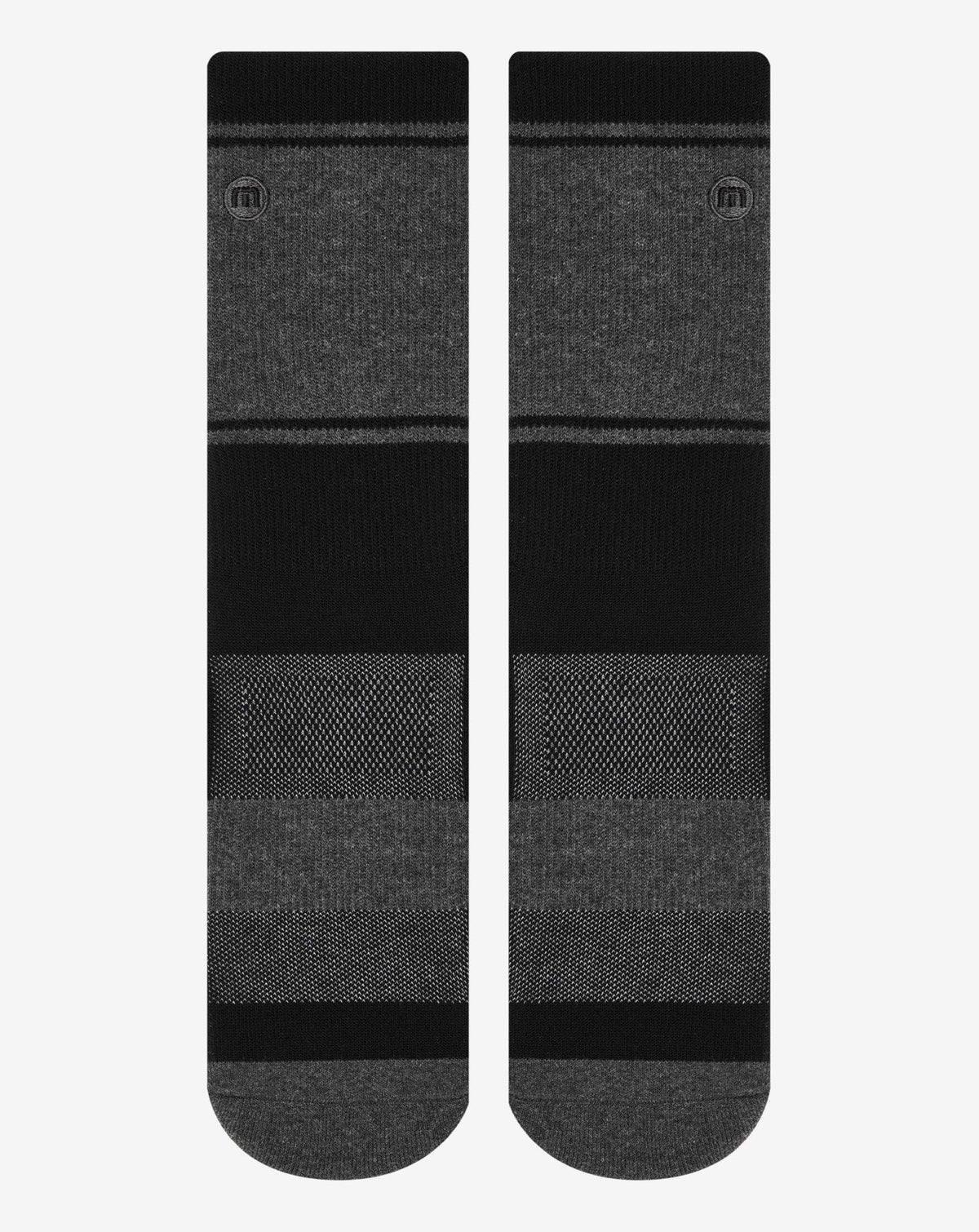 Baja 2.0 Crew Sock Black | Travis Mathew Exclusive