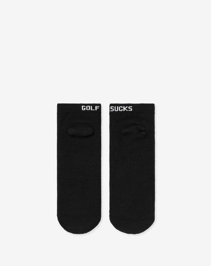 Golf Sucks Ankle Sock Black | Travis Mathew Popular