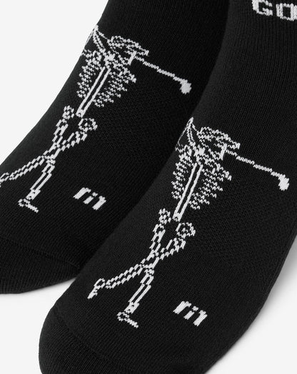 Golf Sucks Ankle Sock Black | Travis Mathew Popular