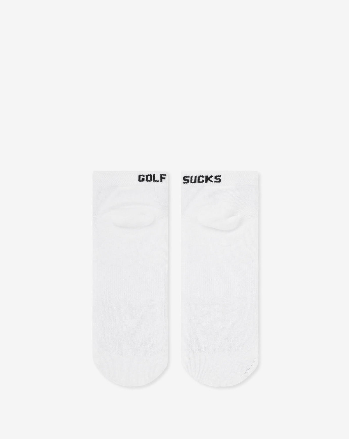 Golf Sucks Ankle Sock White | Travis Mathew Great Value