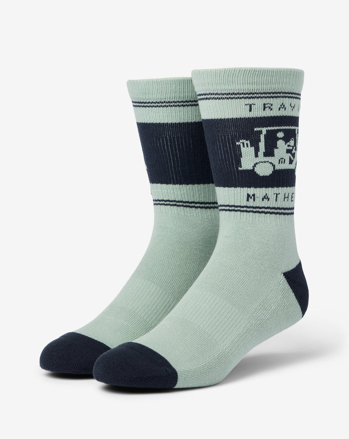 Mapes Crew Sock Jadeite | Travis Mathew Quality