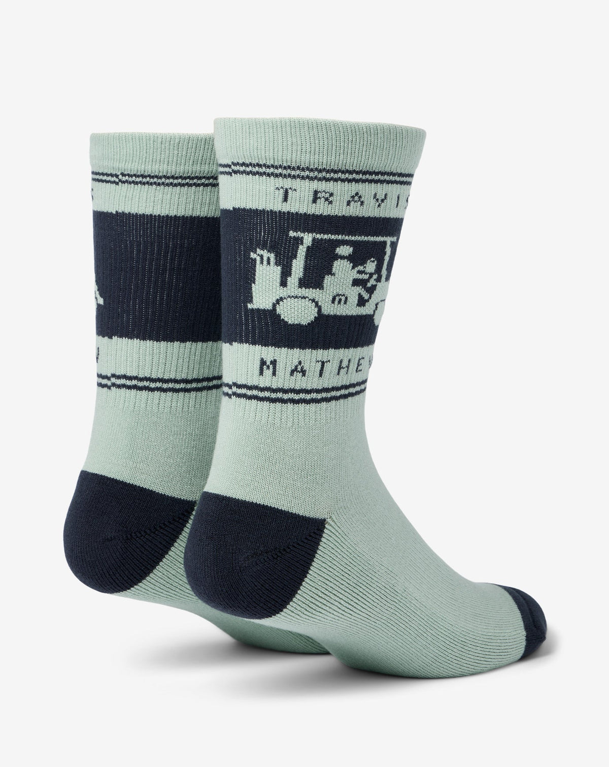 Mapes Crew Sock Jadeite | Travis Mathew Quality