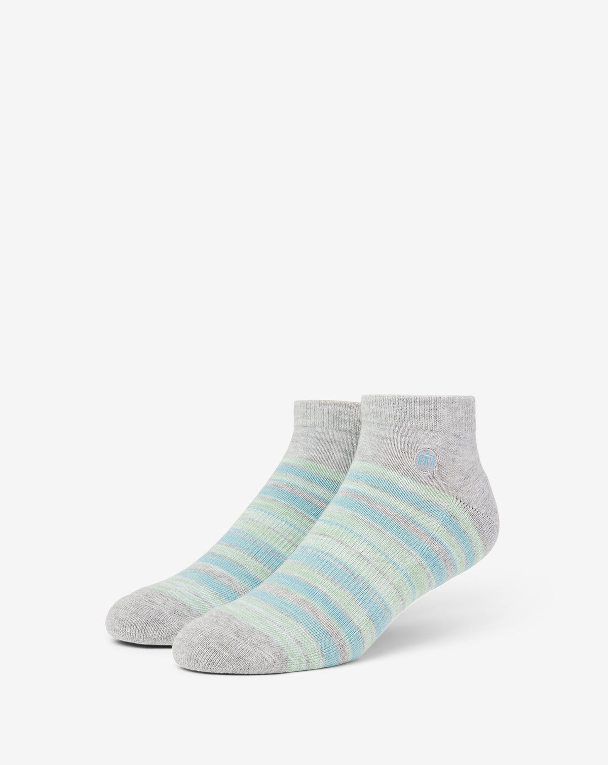 River Picnic Ankle Sock Heather Light Grey | Travis Mathew Popular