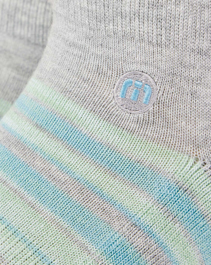 River Picnic Ankle Sock Heather Light Grey | Travis Mathew Popular
