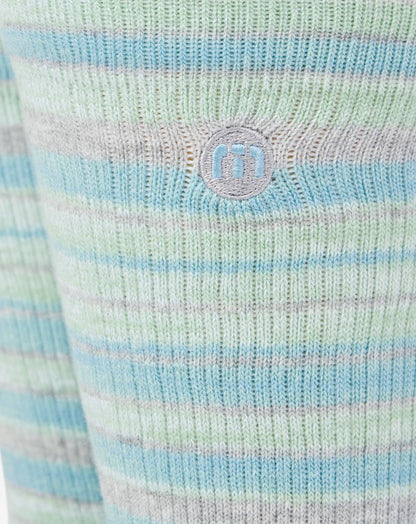River Picnic Crew Sock Heather Light Grey | Travis Mathew Premium