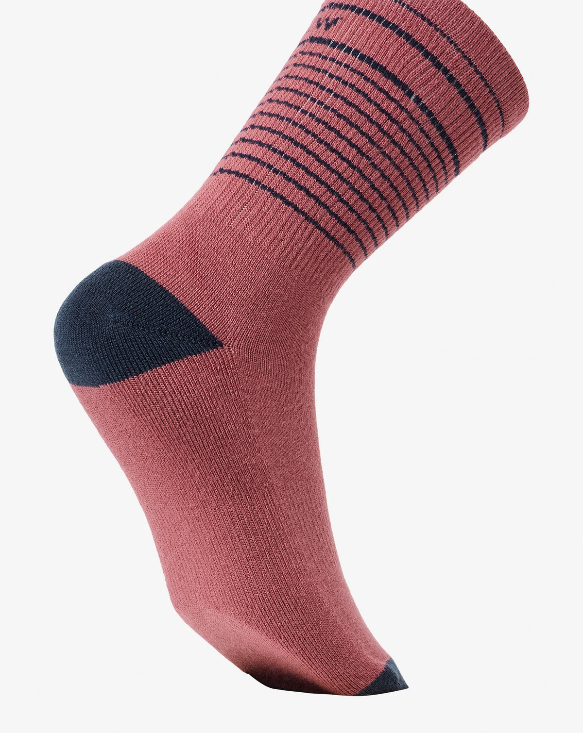 Overall Mood Crew Sock Rose Wine | Travis Mathew Essential