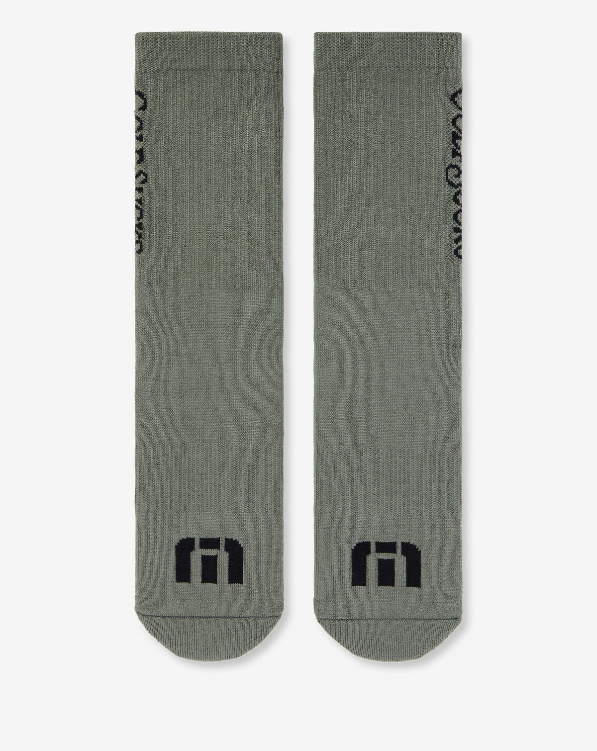 Golf Sucks Crew Sock Dark Olive | Travis Mathew Featured