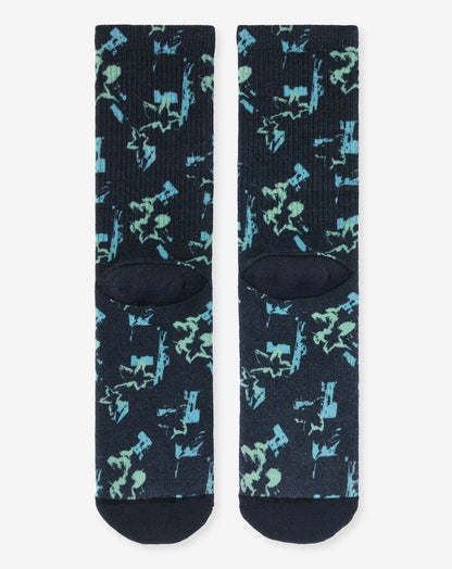 Favorite Hello Crew Sock Total Eclipse | Travis Mathew Best Price