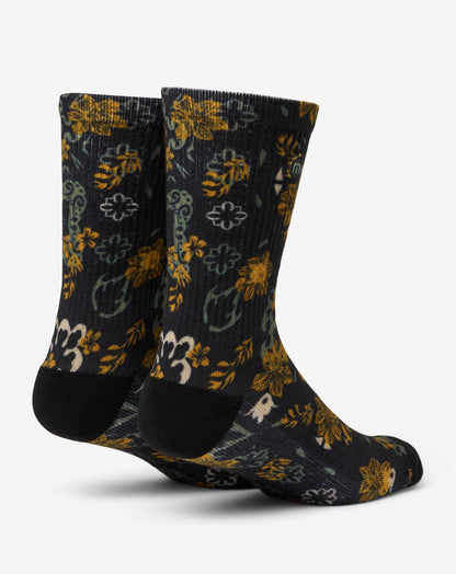 Tapas Bar Crew Sock Black | Travis Mathew Sale