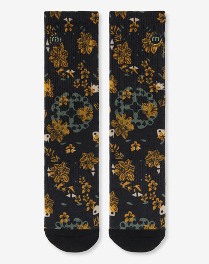 Tapas Bar Crew Sock Black | Travis Mathew Sale