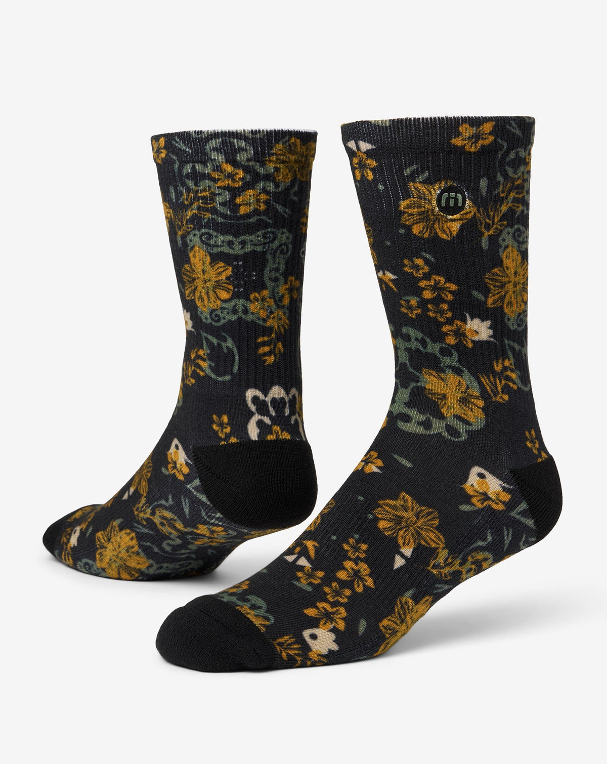 Tapas Bar Crew Sock Black | Travis Mathew Sale