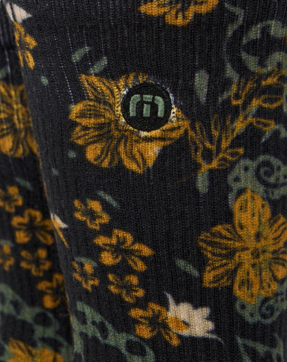 Tapas Bar Crew Sock Black | Travis Mathew Sale