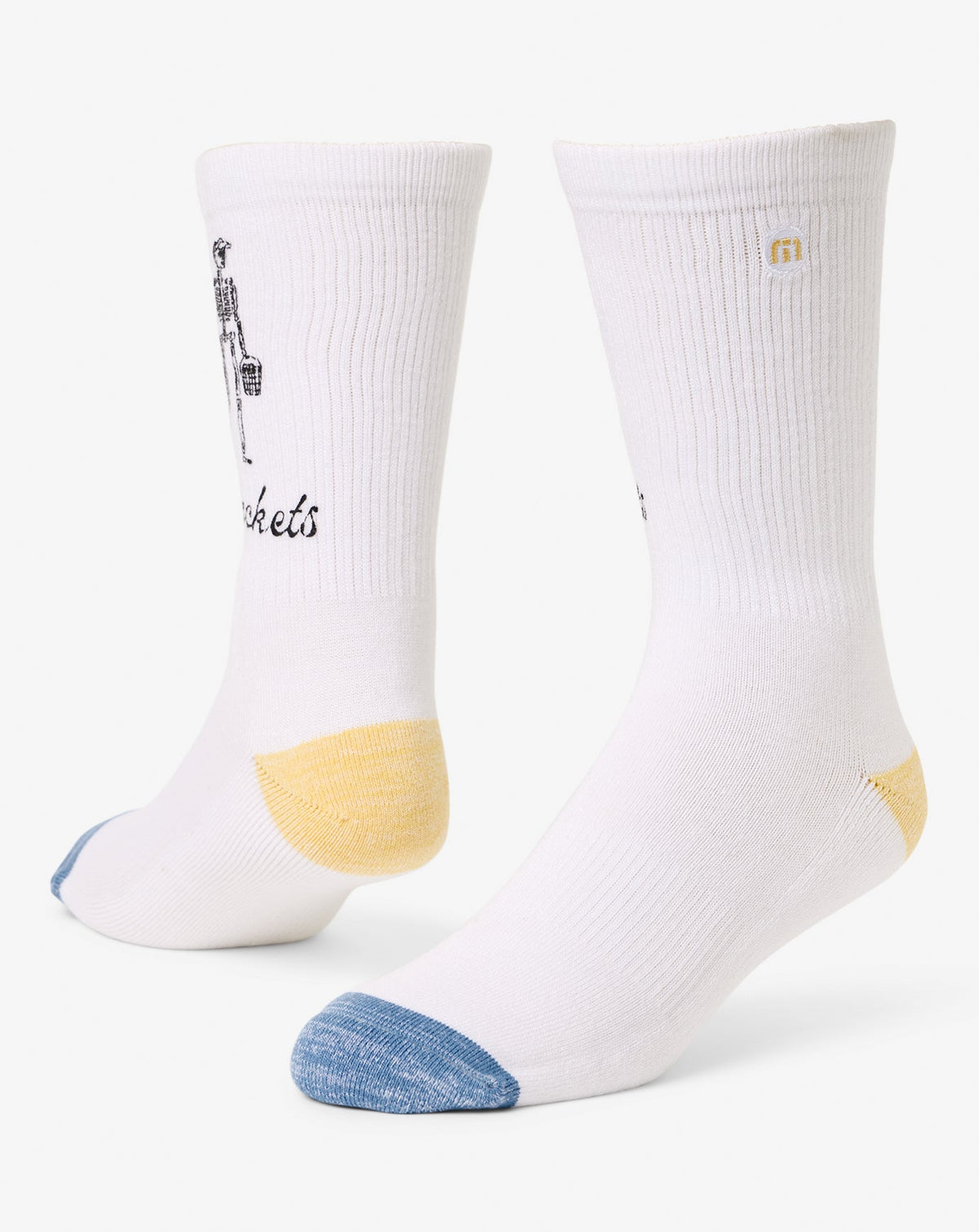 Lost Buckets Crew Sock White | Travis Mathew Hot Sale