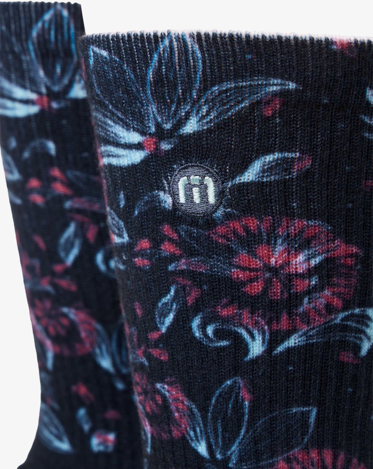 Flourish Crew Sock Mood Indigo | Travis Mathew Exclusive