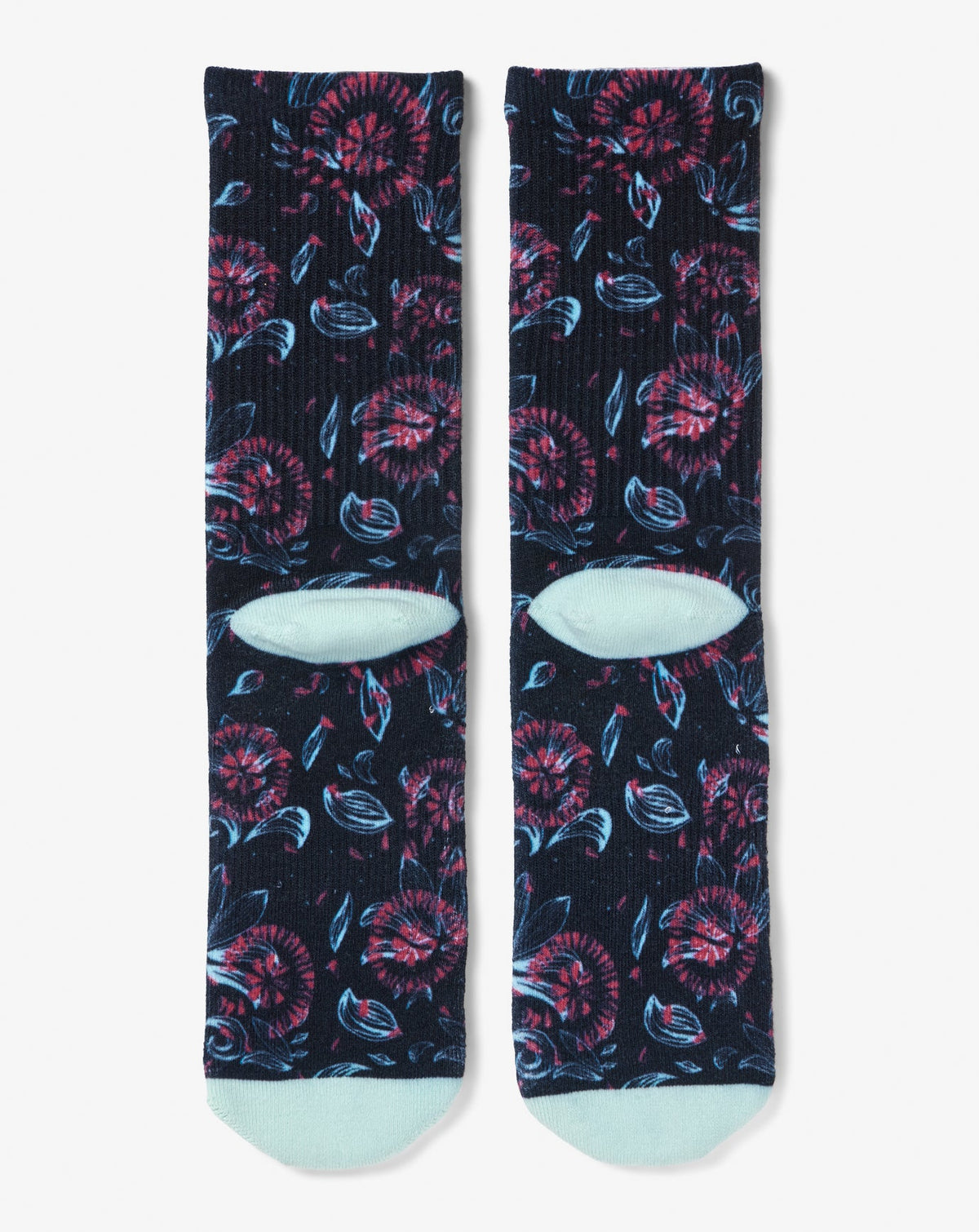 Flourish Crew Sock Mood Indigo | Travis Mathew Exclusive