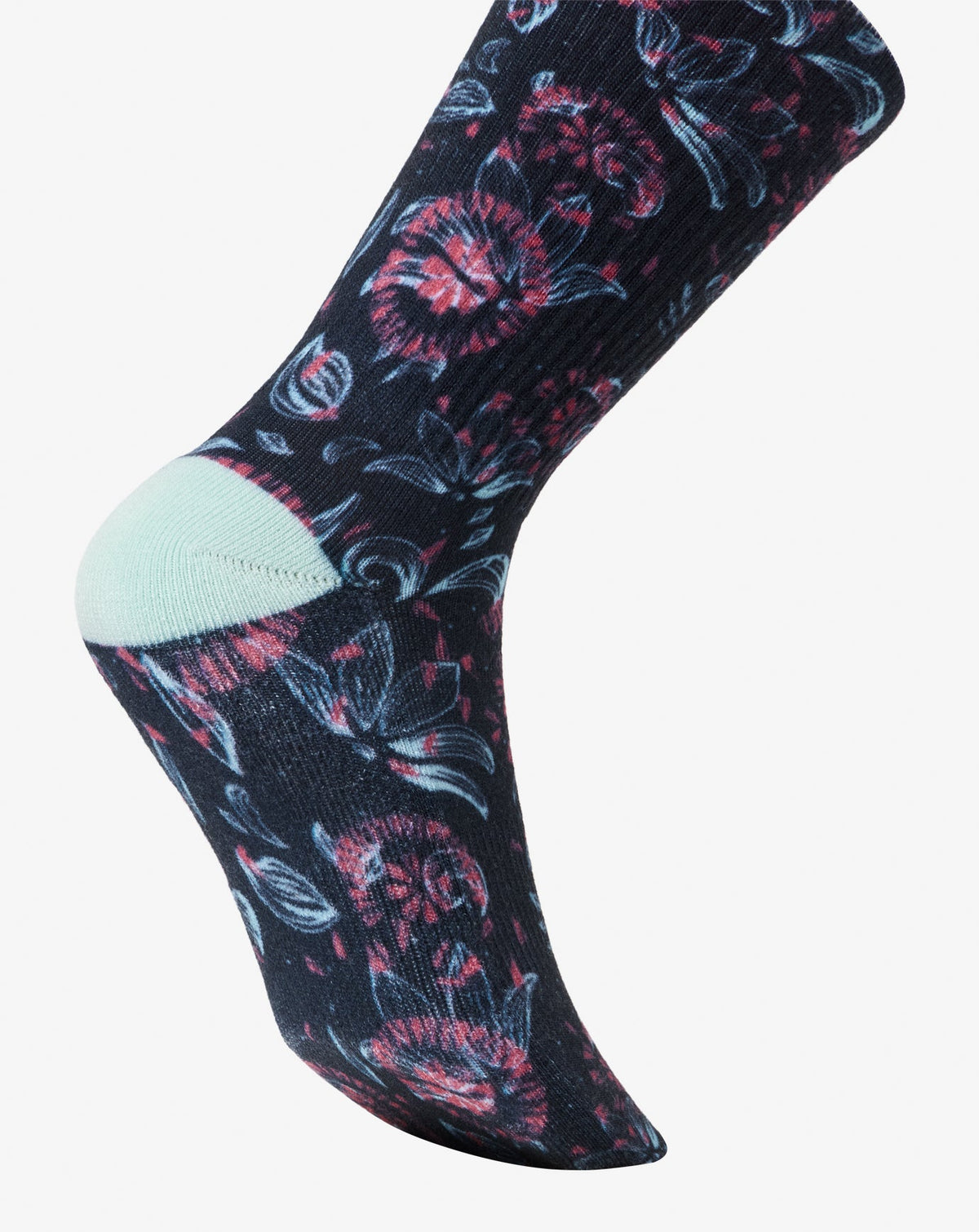 Flourish Crew Sock Mood Indigo | Travis Mathew Exclusive