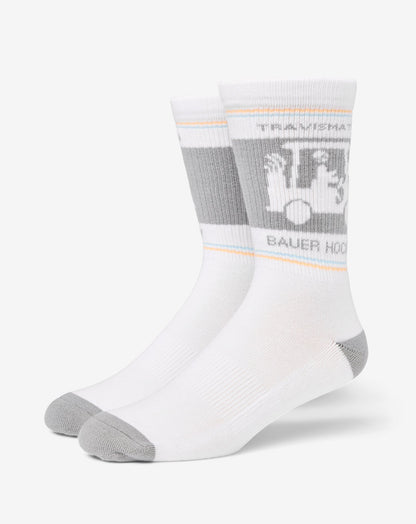 No Goalie Crew Sock White | Travis Mathew Deals
