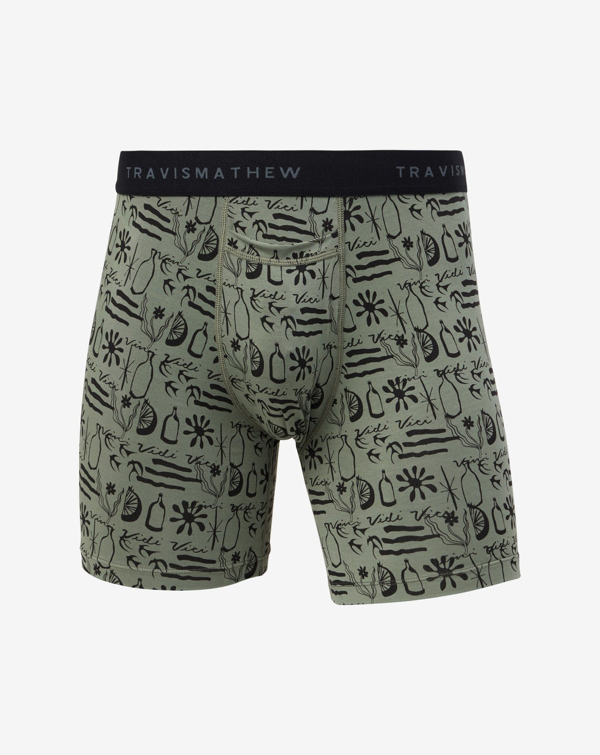 Cabana Boxer Dark Olive | Travis Mathew Popular