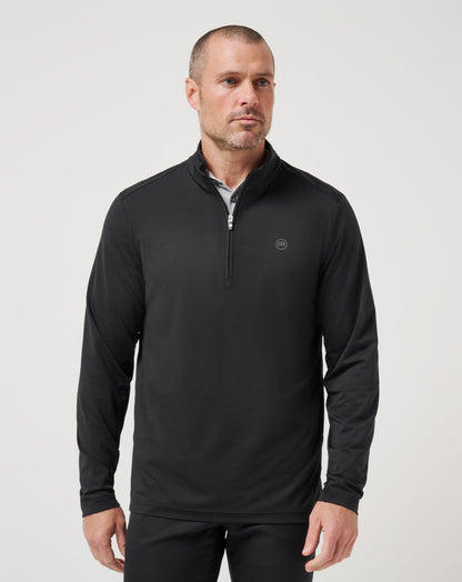 Heater Pro Quarter Zip Black | Travis Mathew Smart Buy