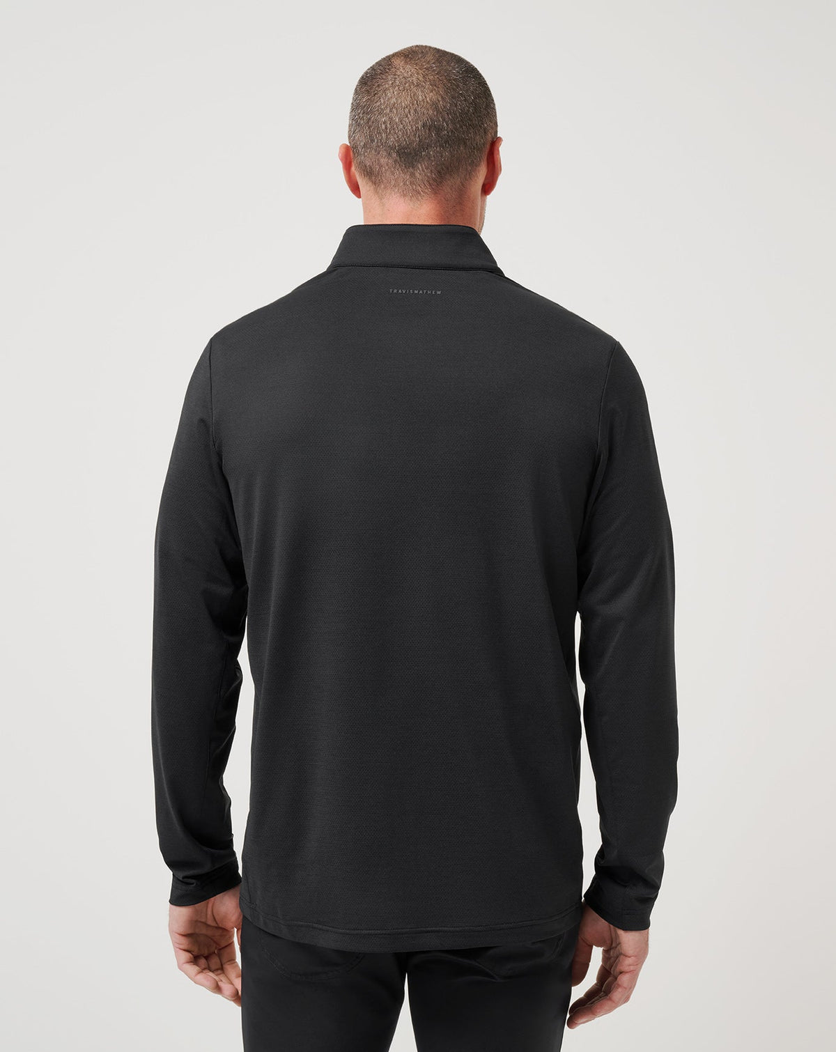 Heater Pro Quarter Zip Black | Travis Mathew Smart Buy
