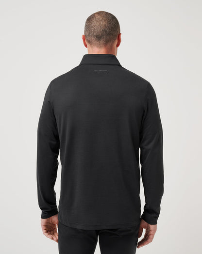 Heater Pro Quarter Zip Black | Travis Mathew Smart Buy