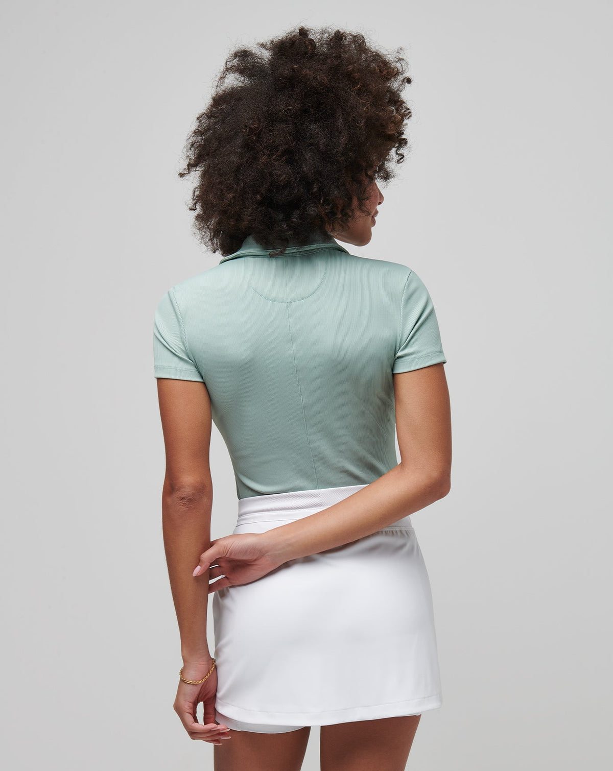 Moveknit Vneck Polo Jade | Travis Mathew Customer Favorite