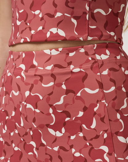 Sunfire Skort Brick Dust Multi | Travis Mathew Smart Buy