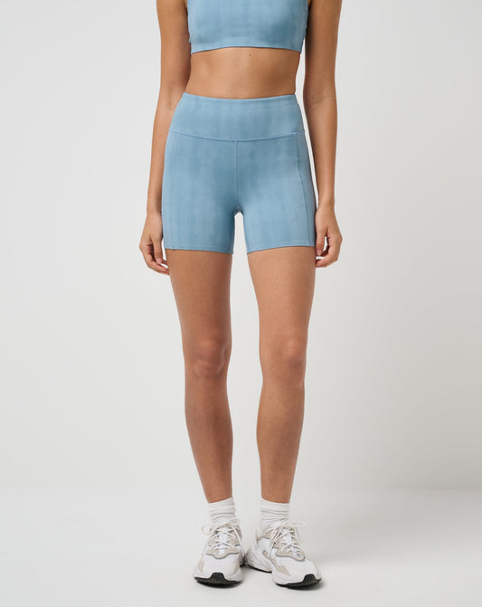 Moveknit Bonded Short Smoke Blue Multi | Travis Mathew Latest
