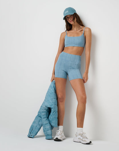 Moveknit Bonded Short Smoke Blue Multi | Travis Mathew Latest