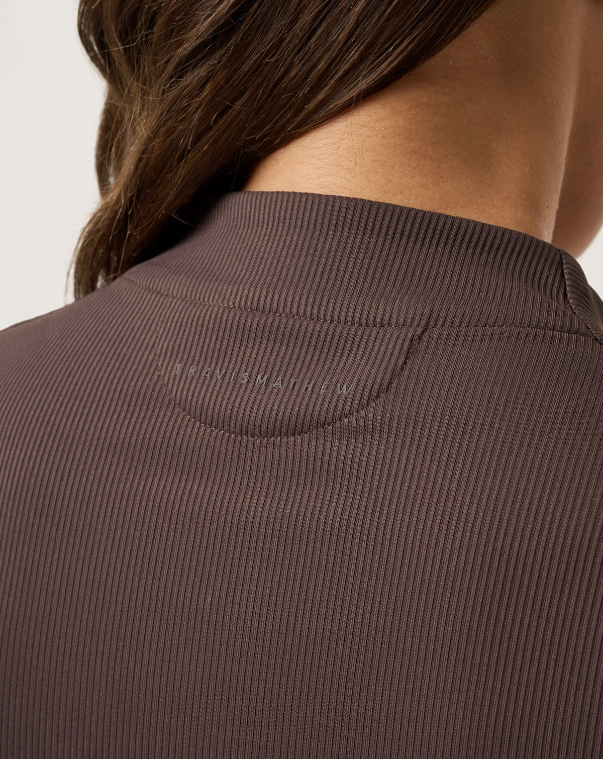 Limitless Moveknit Short Sleeve Top Coffee Grounds | Travis Mathew Recommended