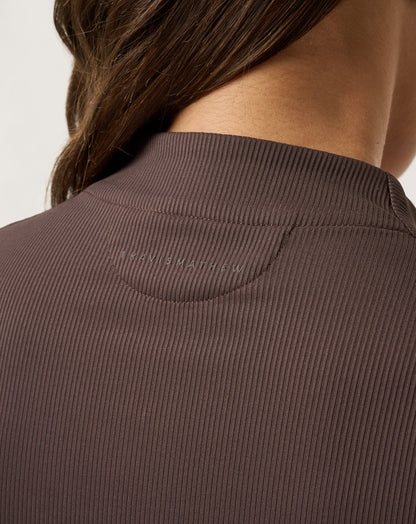 Limitless Moveknit Short Sleeve Top Coffee Grounds | Travis Mathew Recommended