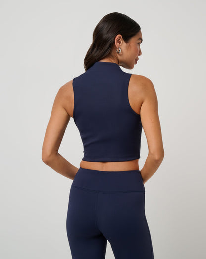Limitless Moveknit Sleeveless Top Navy Blazer | Travis Mathew Great Value