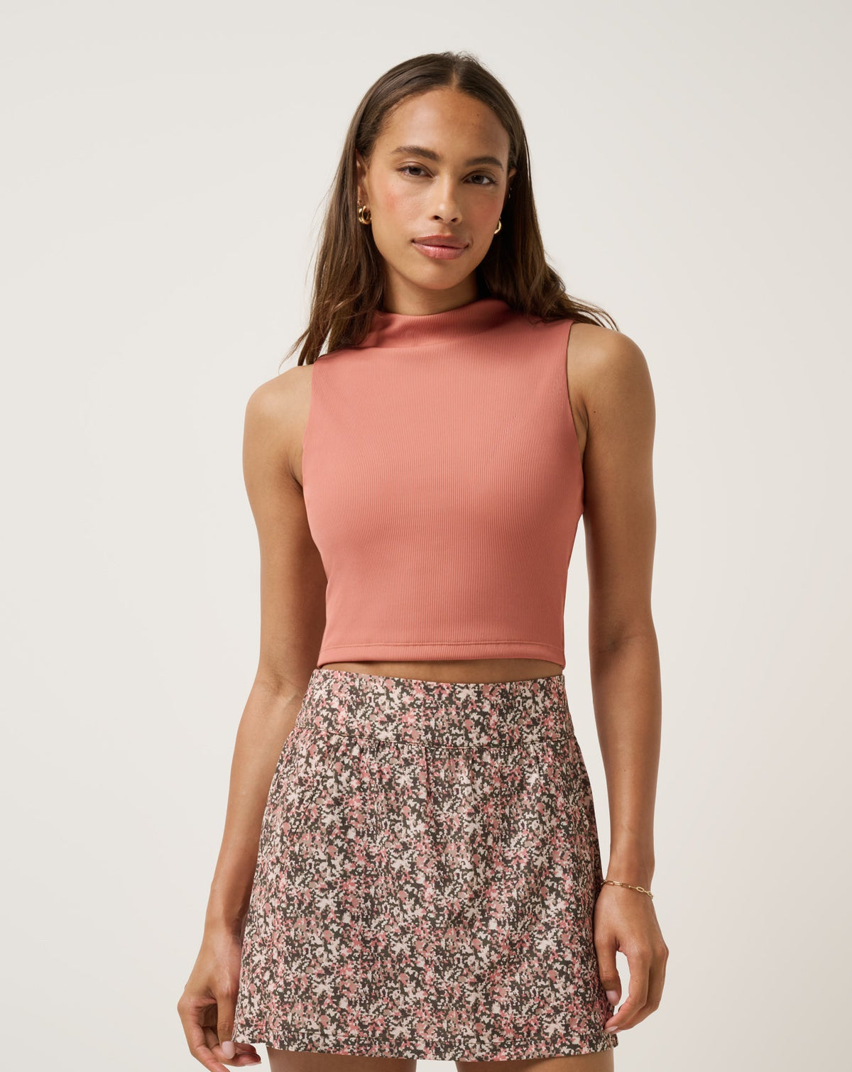 Limitless Moveknit Sleeveless Top Brick Dust | Travis Mathew Essential