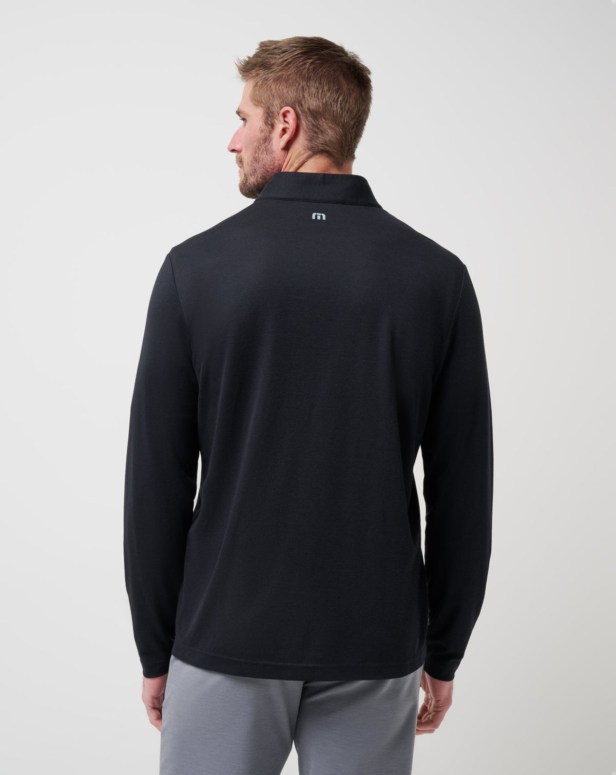 Los Angeles Dodgers Time To Tailgate Quarter Zip Black | Travis Mathew Signature