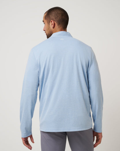 Philadelphia Phillies Time To Tailgate Quarter Zip Heather Blue | Travis Mathew Latest