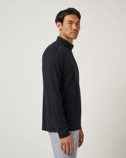 Alabama Time To Tailgate Quarter Zip Black | Travis Mathew Top Pick