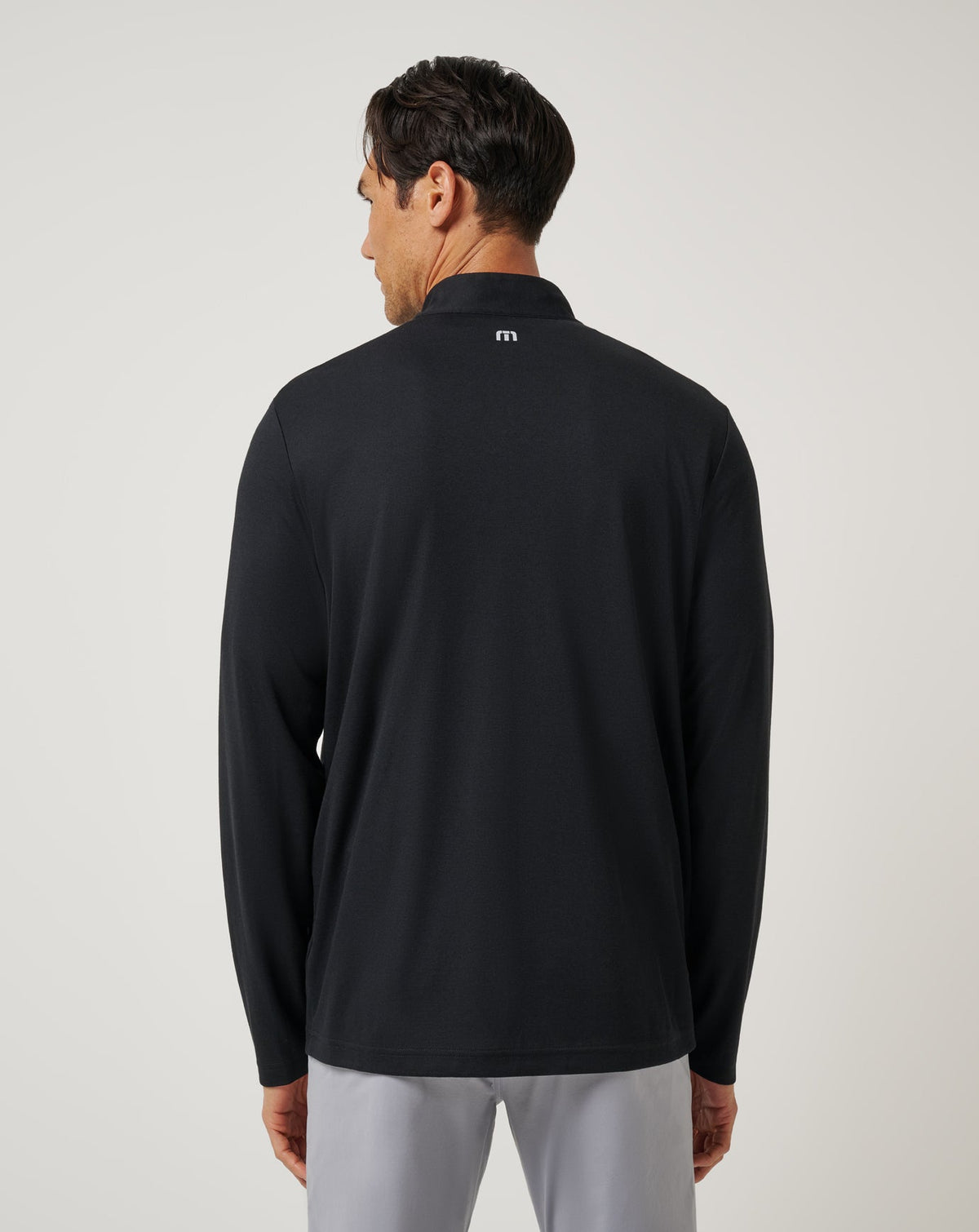 Alabama Time To Tailgate Quarter Zip Black | Travis Mathew Top Pick