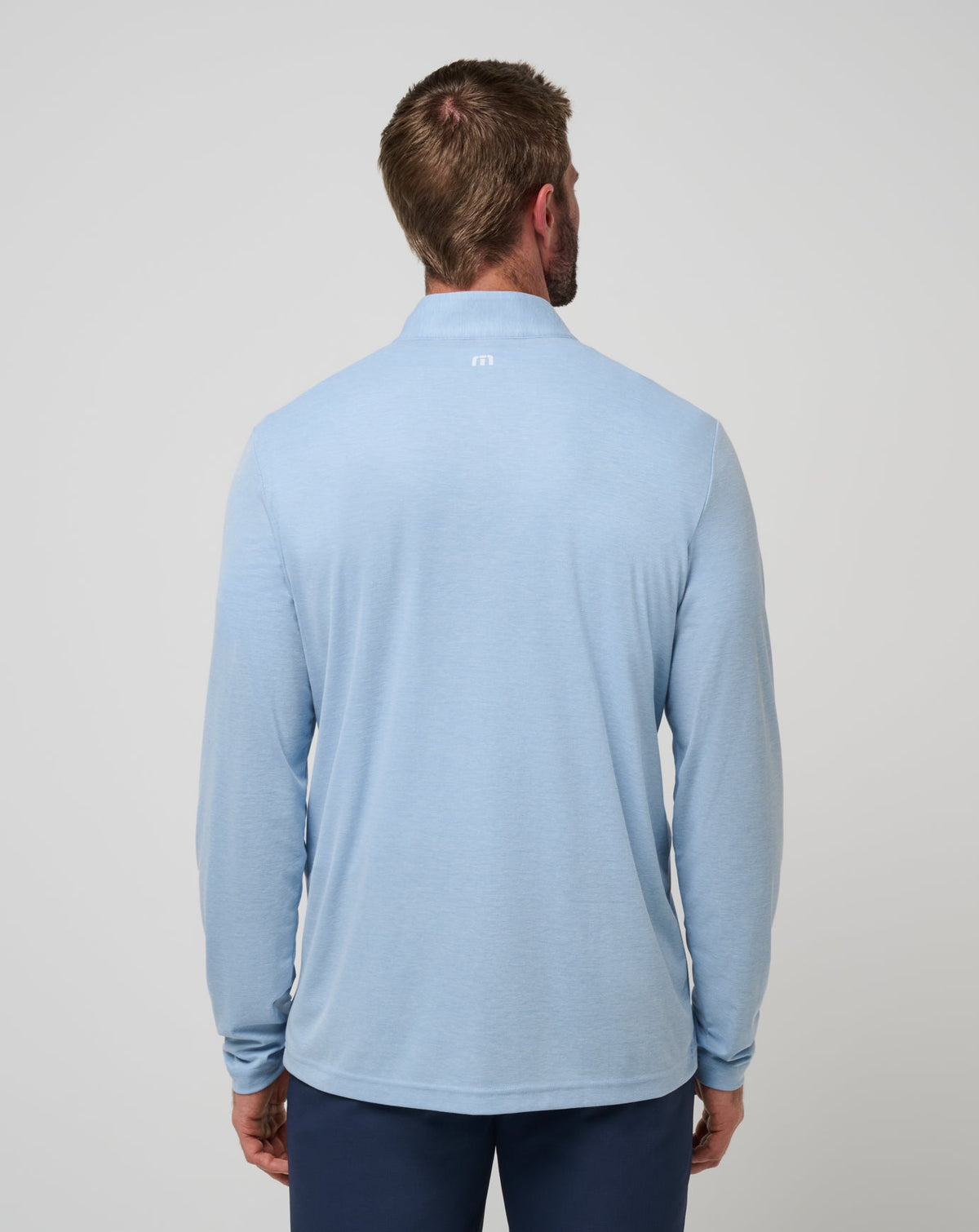Tennessee Time To Tailgate Quarter Zip Heather Blue | Travis Mathew Top Pick
