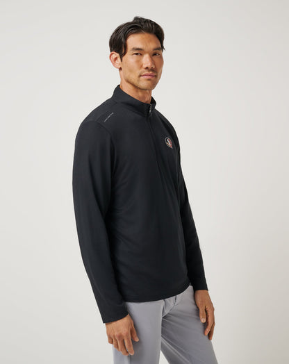 FSU Time To Tailgate Quarter Zip Black | Travis Mathew Recommended