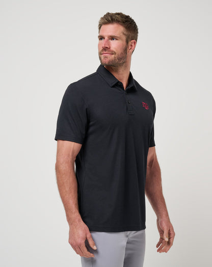 Texas A&M School Pride Polo Black | Travis Mathew Quality